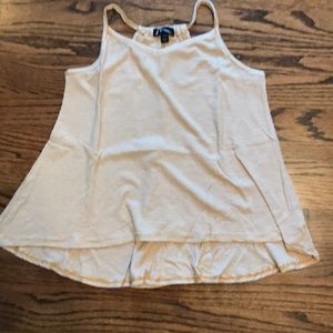 flowy striped tank top